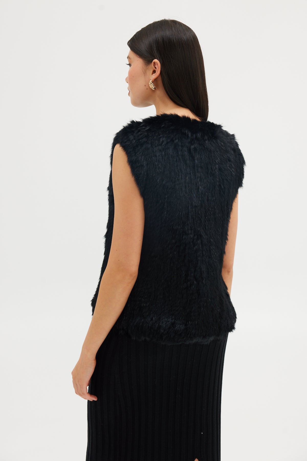 Audrey Vest - Black Vest Bubish Luxe 