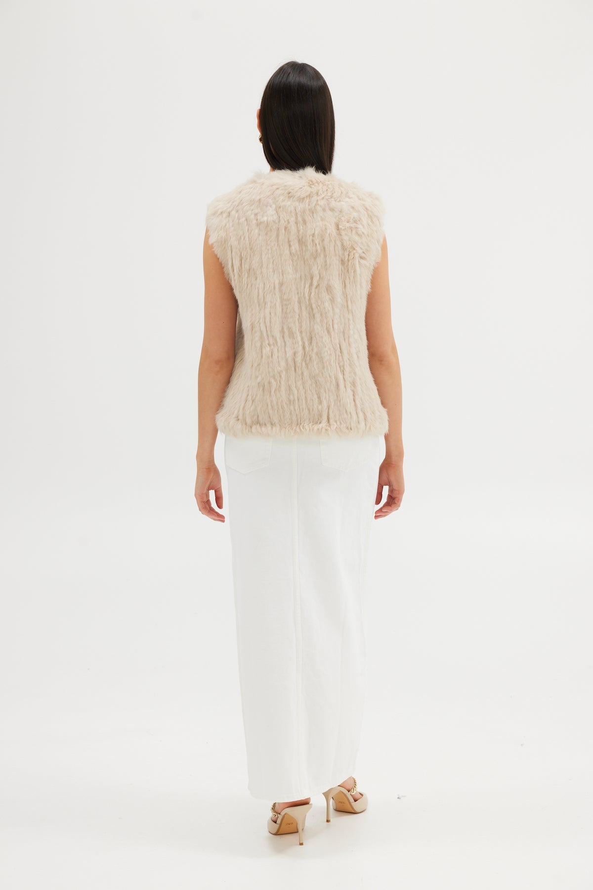 Audrey Vest - Oatmeal Vest Bubish Luxe 