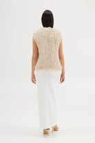 Audrey Vest - Oatmeal Vest Bubish Luxe 