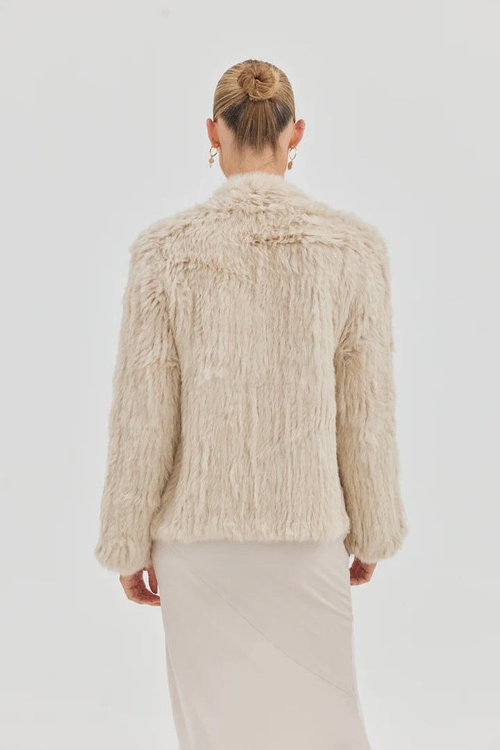 Valencia Jacket - Oatmeal Jacket Bubish Luxe 