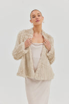 Valencia Jacket - Oatmeal Jacket Bubish Luxe 