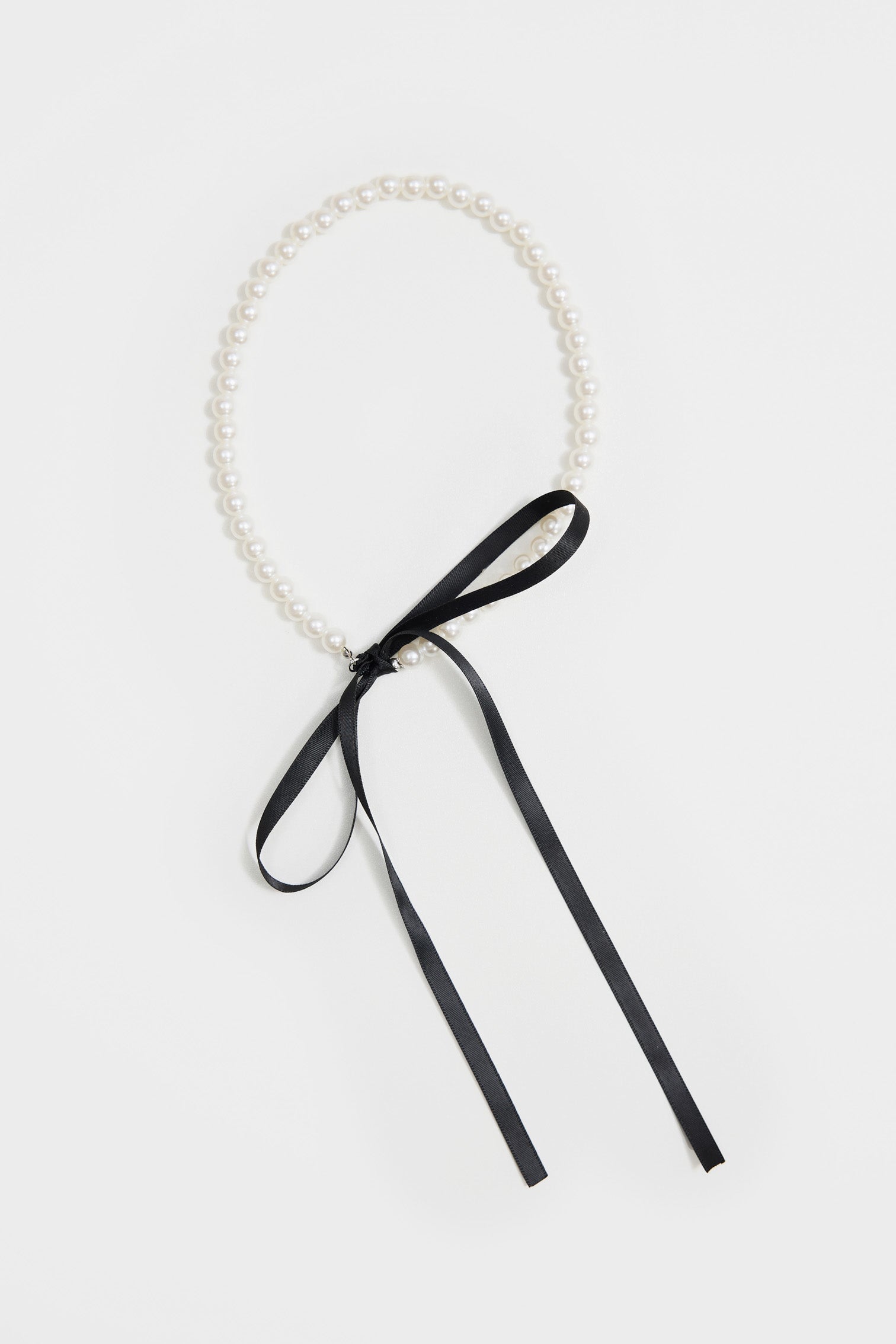 Elia Pearl Necklace - Black Necklace Bubish 