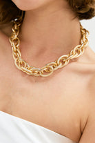 Ellie Necklace - Gold Necklace Bubish 