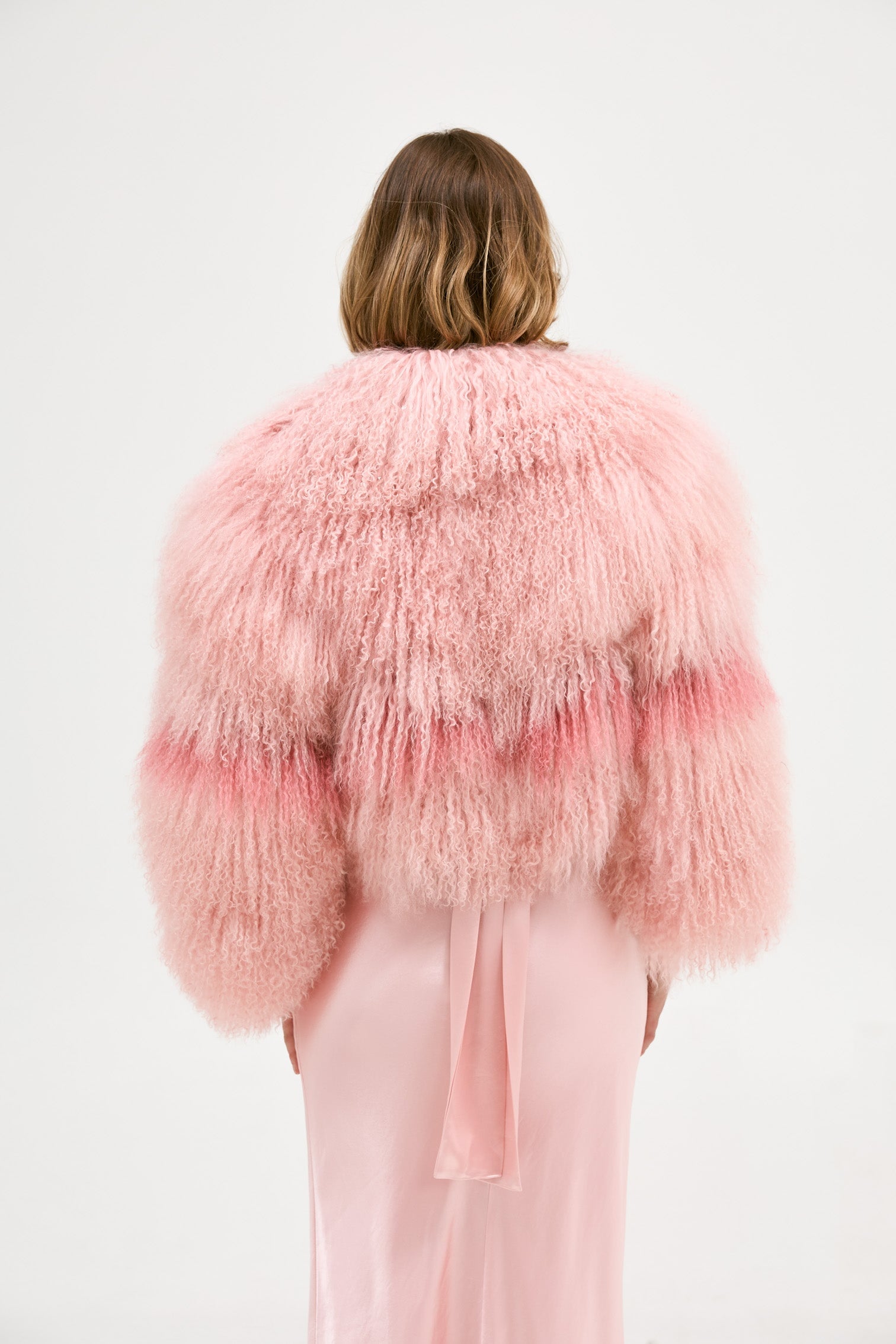 Georgina Jacket - Rosewater/Flamingo Pink JACKET Bubish Luxe 