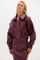 Eliza Bomber - Cherry JACKET Bubish 