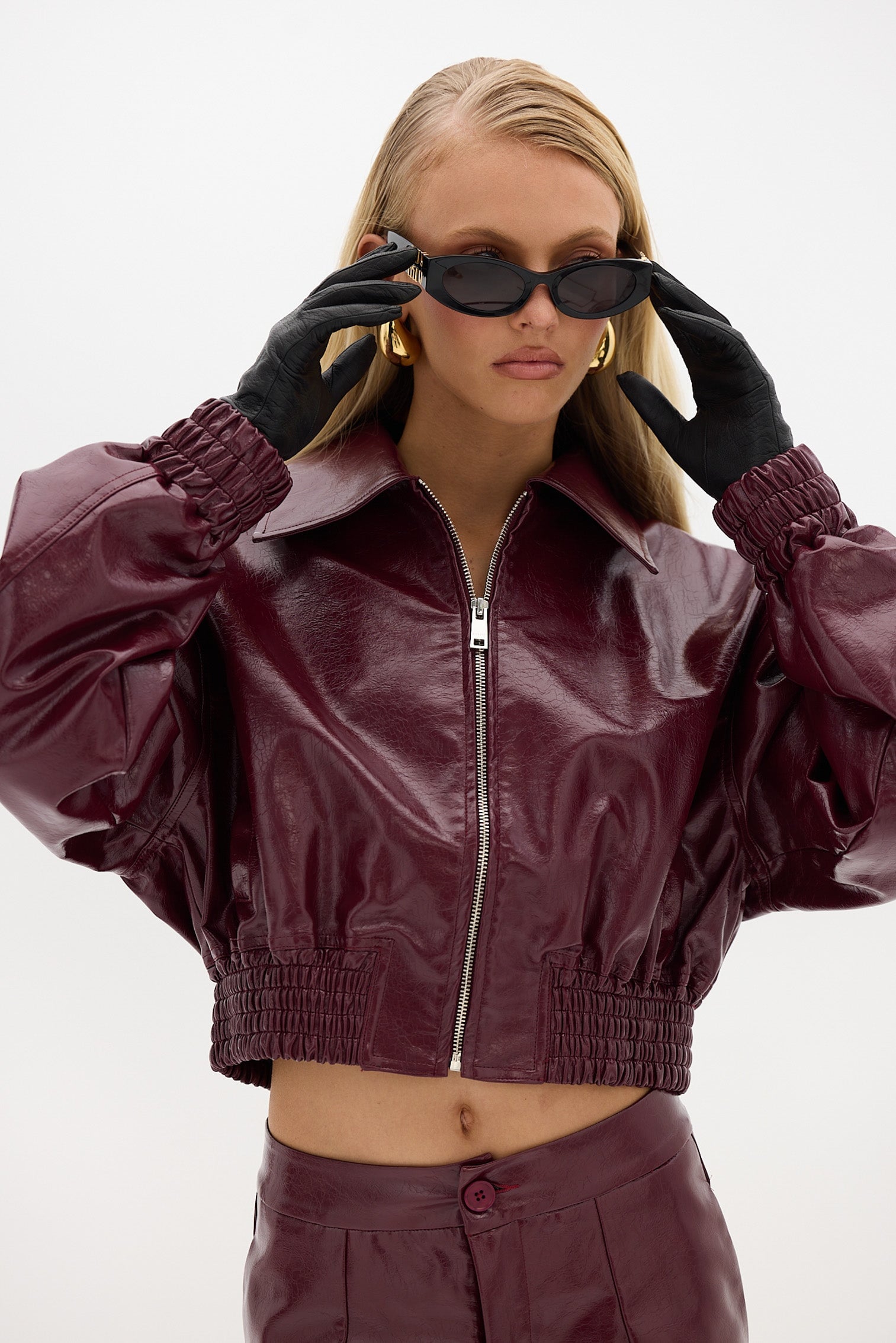 Eliza Bomber - Cherry JACKET Bubish 