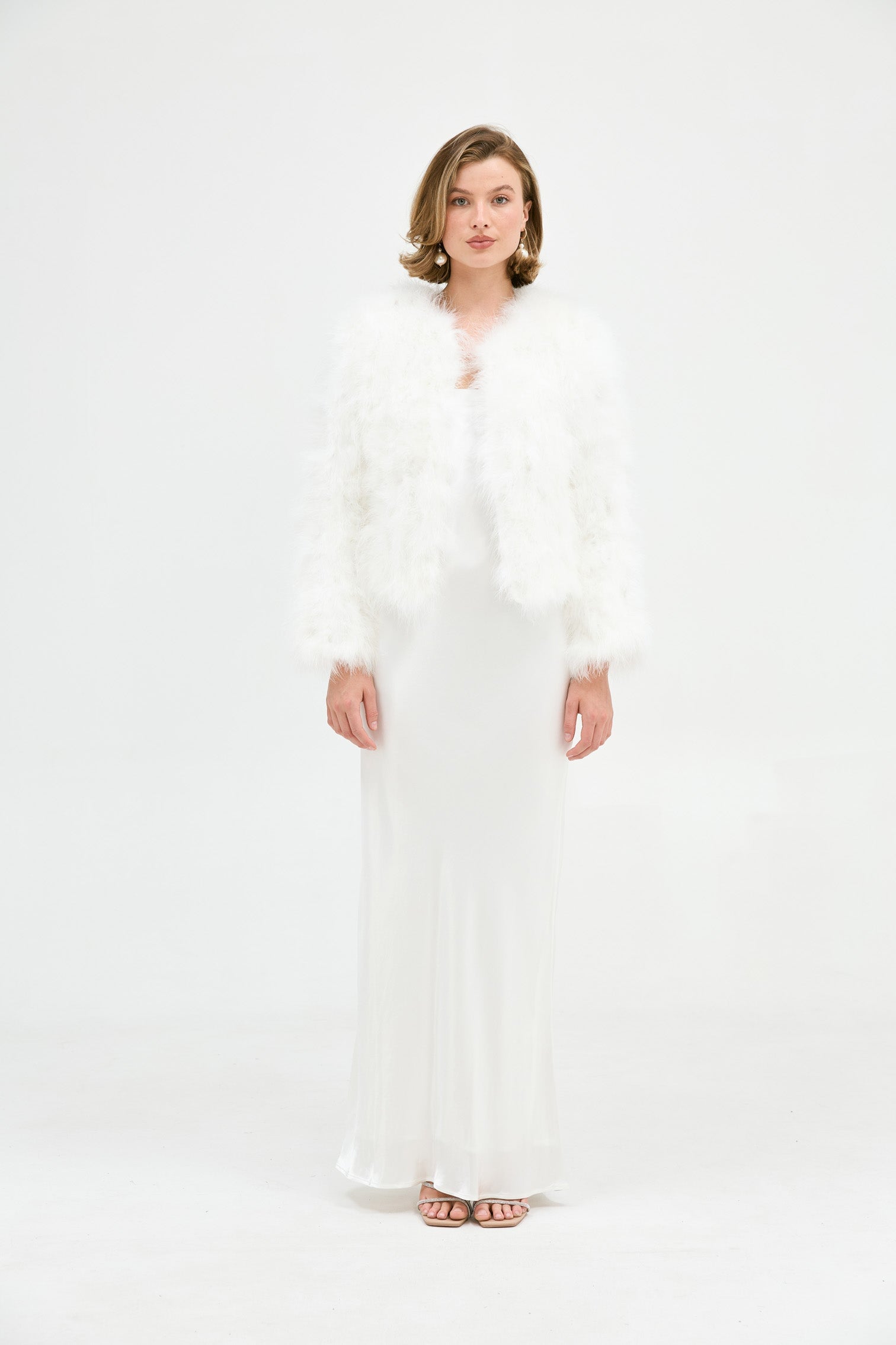 Scarlett Jacket - White Medium Jacket Bubish Luxe 