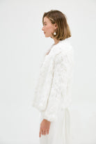 Valencia Jacket - White Medium Jacket Bubish Luxe 