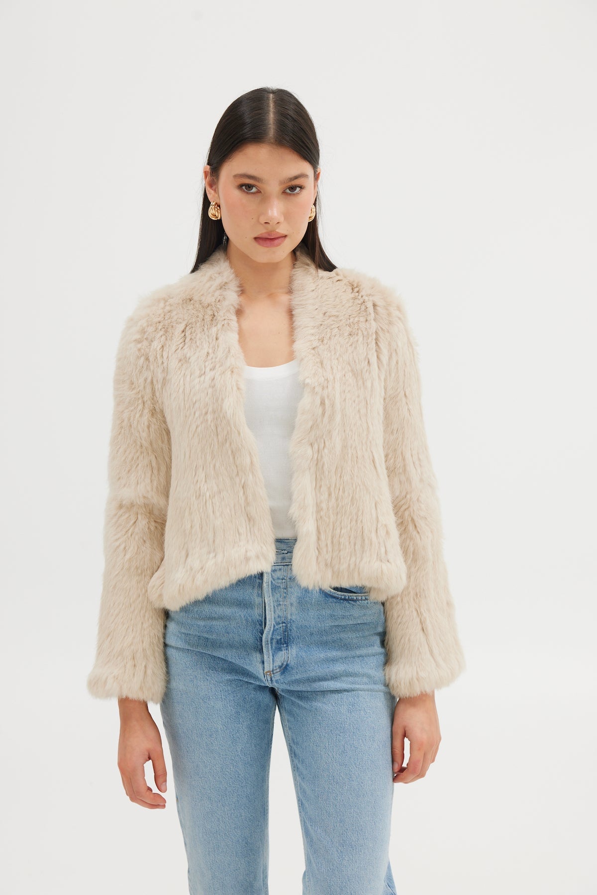 Emma Jacket - Oatmeal Medium Jacket Bubish Luxe 