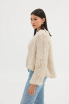 Emma Jacket - Oatmeal Medium Jacket Bubish Luxe 