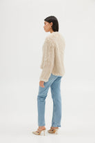 Emma Jacket - Oatmeal Medium Jacket Bubish Luxe 