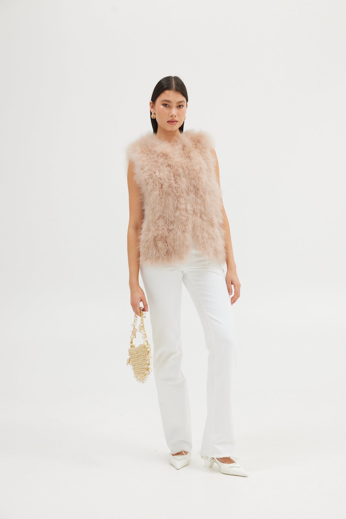 Manhattan Vest - Creme Brulee VEST Bubish Luxe 