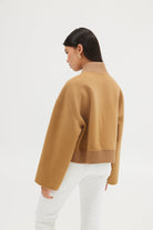 Bonnie Bomber - Walnut JACKET Bubish Luxe 