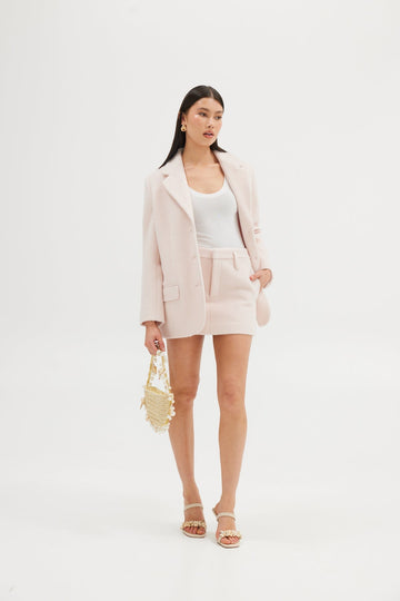 Harper Blazer - Blush Pink JACKET Bubish Luxe 