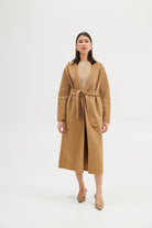 Mara Wool Coat - Walnut JACKET Bubish Luxe 