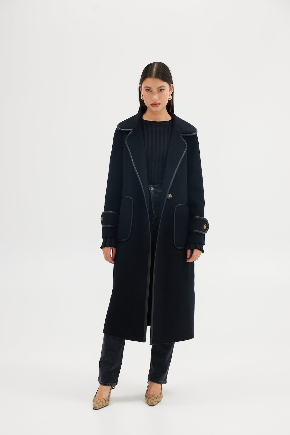 Piper Coat - Black JACKET Bubish Luxe 