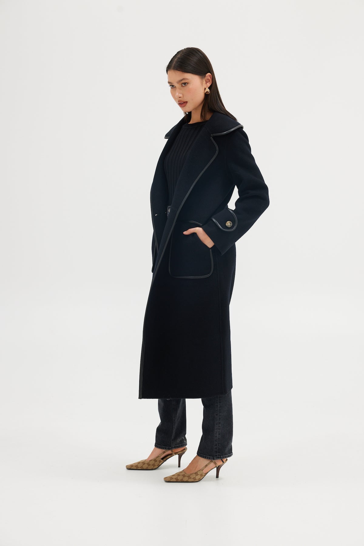 Piper Coat - Black JACKET Bubish Luxe 