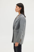 Blair Blazer - Grey JACKET Bubish Luxe 