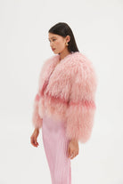 Georgina Jacket - Rosewater/Flamingo Pink JACKET Bubish Luxe 