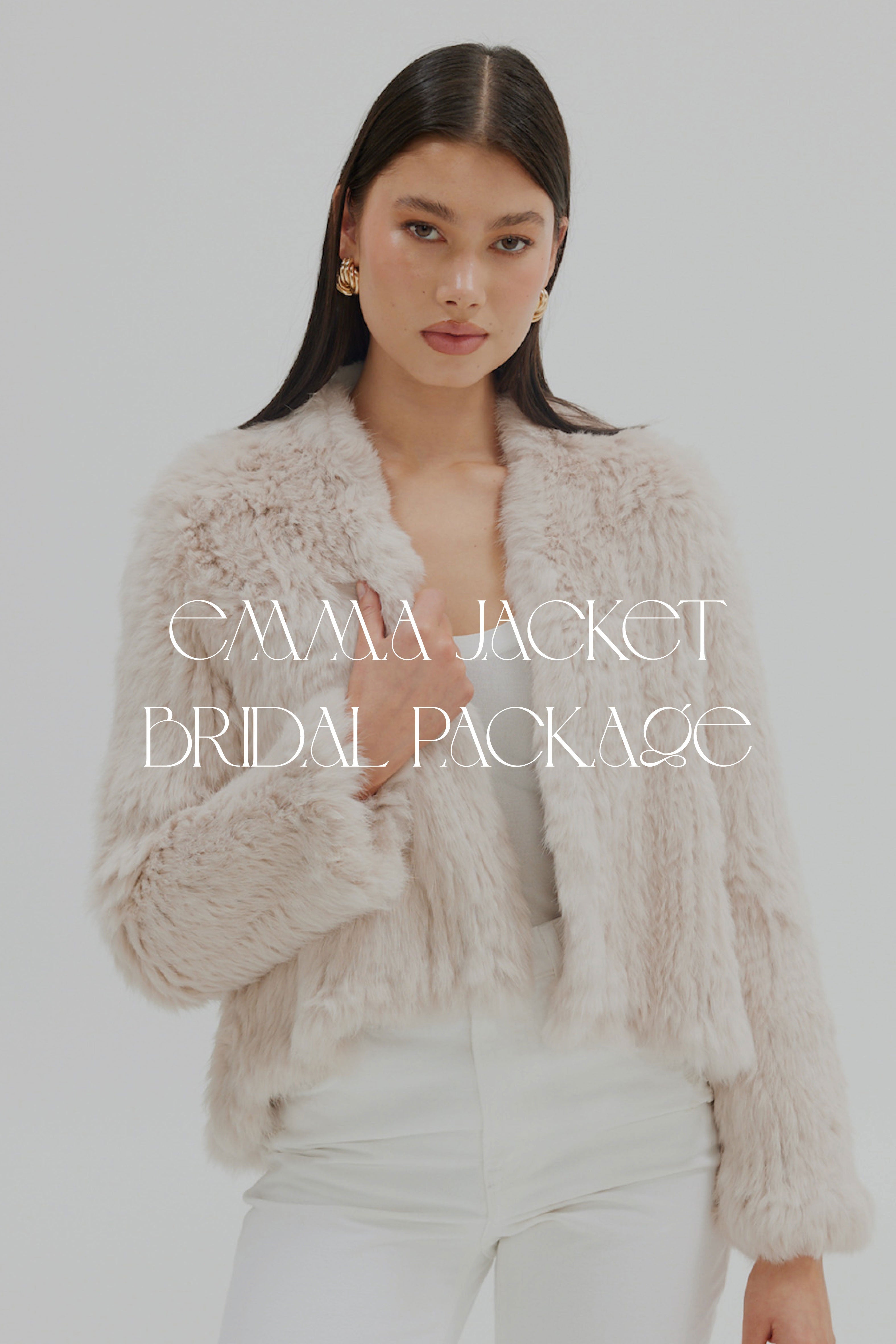 Emma Bridal Package - 3 x Jackets + 1 complimentary Bubish 