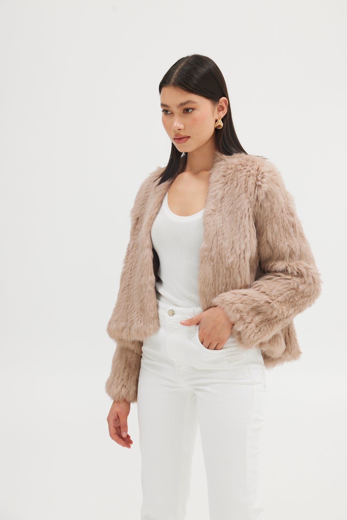 Emma Jacket - Clay Medium Jacket Bubish Luxe 