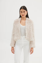 Emma Jacket - Stone Medium Jacket Bubish Luxe 