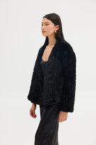 Faux Valencia Jacket - Black Jacket Bubish Luxe 