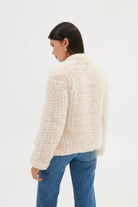 Faux Valencia Jacket - Oatmeal Jacket Bubish Luxe 