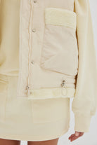 Shearling Vest - Ivory Vest Toast Society 