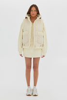 Shearling Vest - Ivory Vest Toast Society 