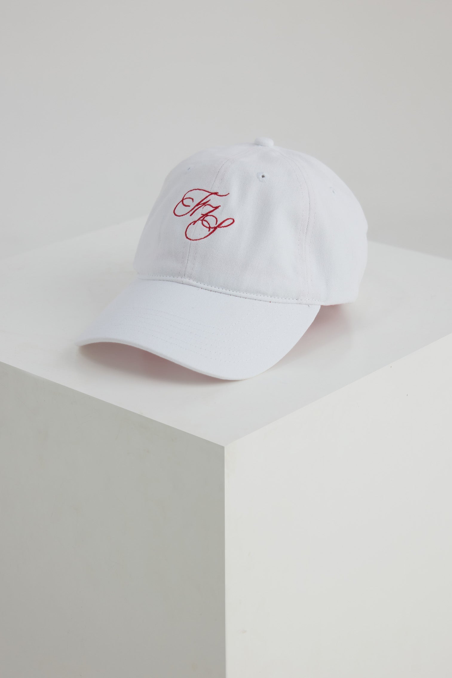 JD X TOAST Cap - White/Red Cap Toast Society 