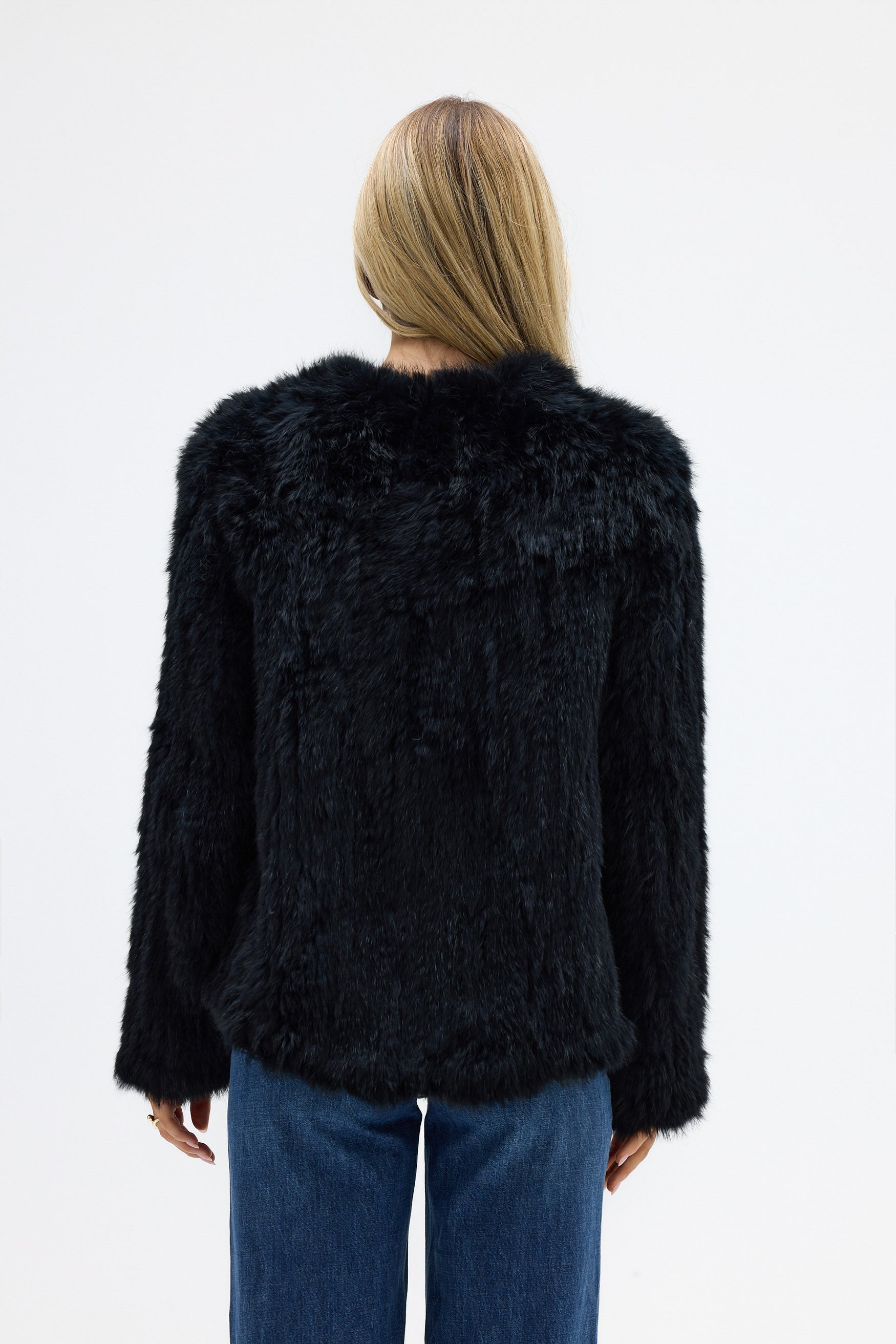 bubish Emma Fur Jacket Black JACKET