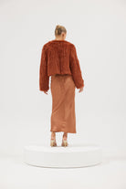 Lola Jacket - Copper Cropped Jacket Bubish Luxe 