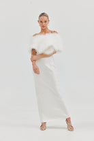 Lottie Wrap - White Wrap Bubish Luxe 