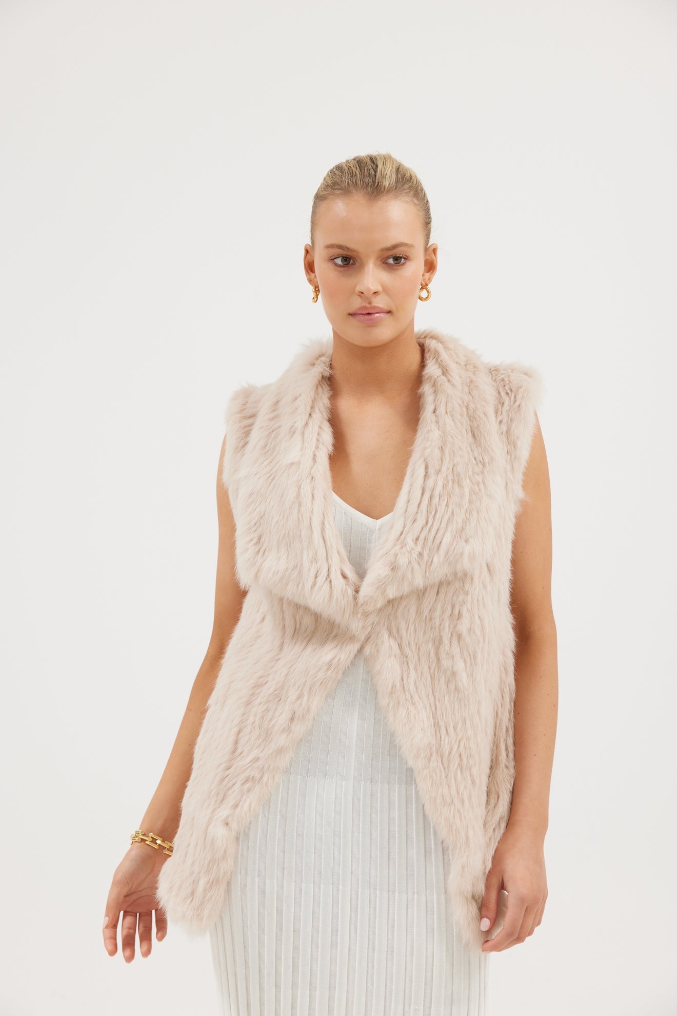 San Fran Vest - Oatmeal Vest Bubish Luxe 