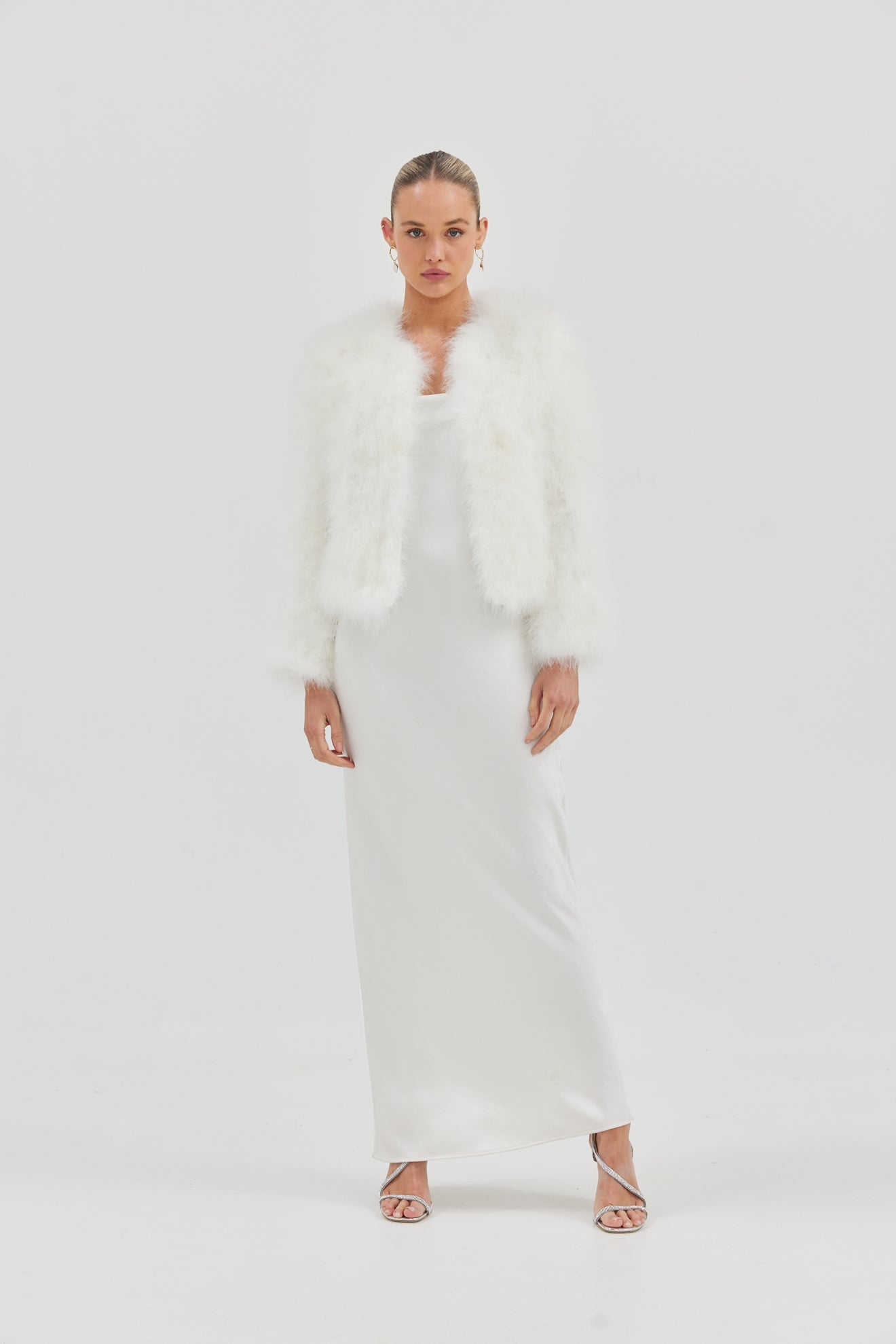 Scarlett Jacket - White Medium Jacket Bubish Luxe 