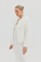 Scarlett Jacket - White Medium Jacket Bubish Luxe 