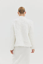 Valencia Bridal Jacket - White Medium Jacket Bubish Luxe 